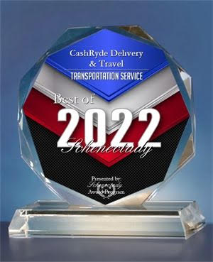 CashRyde 2022 Award