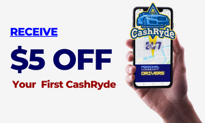 Download the CashRyde App