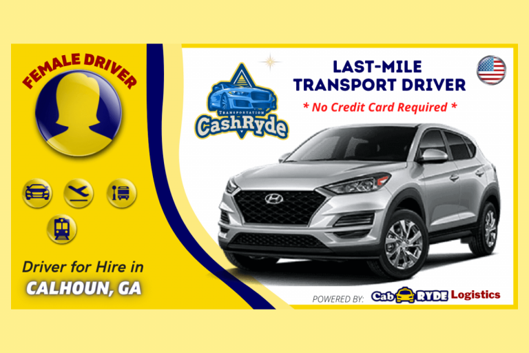 calhoun ga last mile driver with silver 2020 hyundai tucson for cash rides 1 768x512