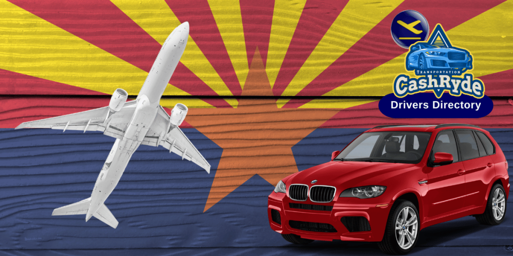 Find Cash Ride Drivers to Airports in Arizona