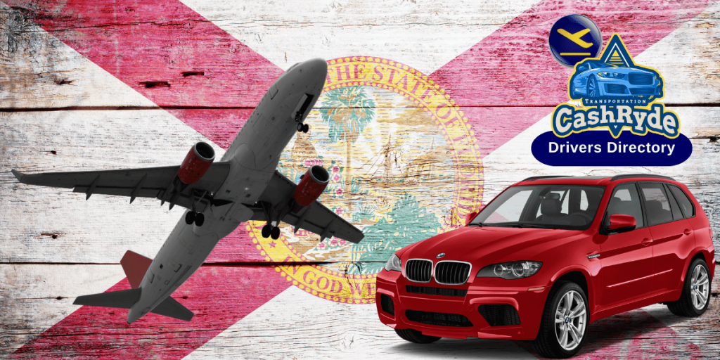 Find Cash Ride Drivers to Airports in Florida