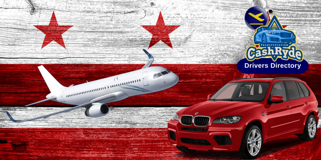Find Cash Ride Drivers to Airports in Washington, DC