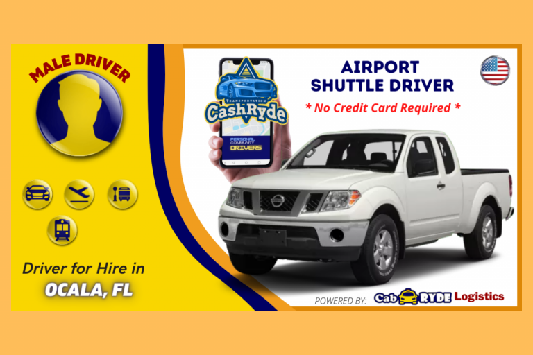 ocala fl airport shuttle driver with 2012 nissan frontier 768x512