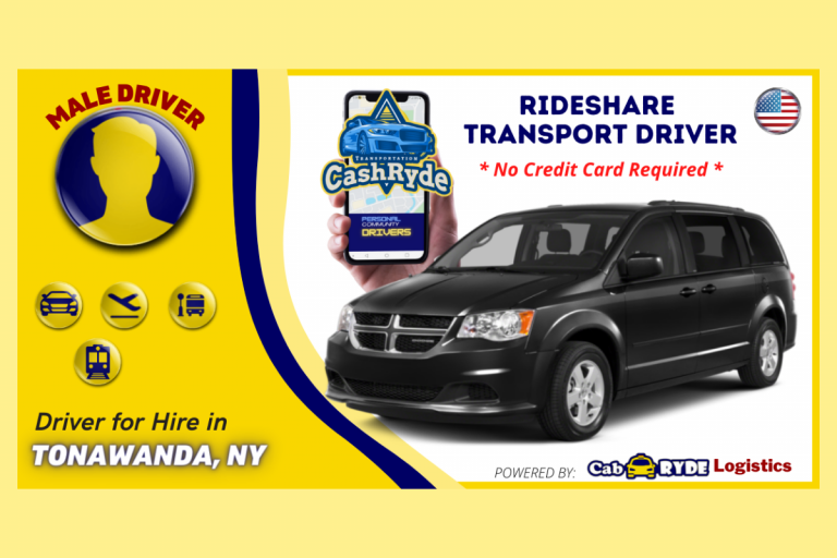 tonawanda ny rideshare driver with 2015 dodge grand caravan 768x512