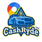 CashRyde and Google Maps Logo
