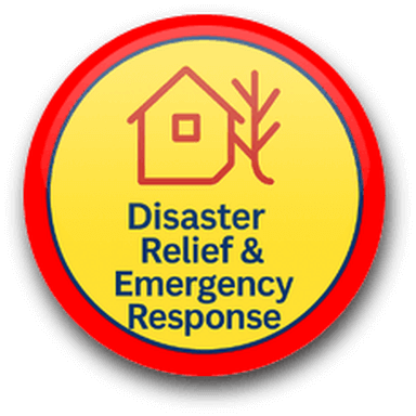 Disaster Relief & Emergency Response badge