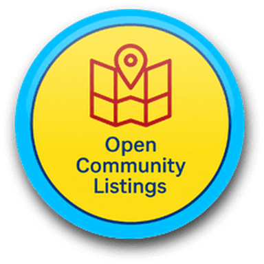 Open Community Listings badge
