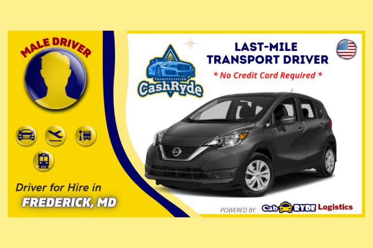frederick md last mile driver with 2018 nissan versa note 768x512
