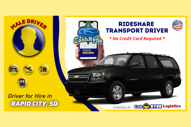 rapid city rideshare driver with 2014 chevy suburban 768x512