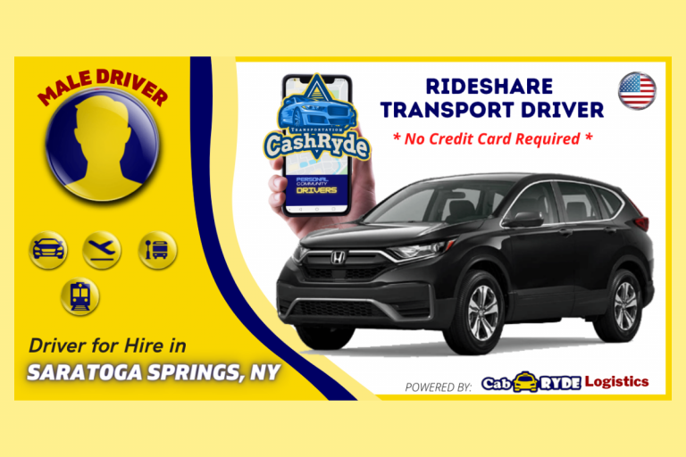 saratoga springs ny rideshare driver with 2020 honda crv 768x512