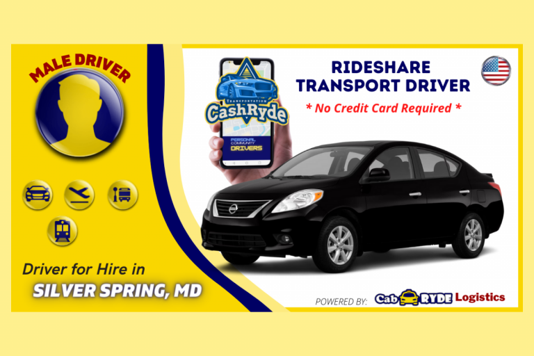 silver spring md rideshare driver with 2013 black nissan versa 768x512