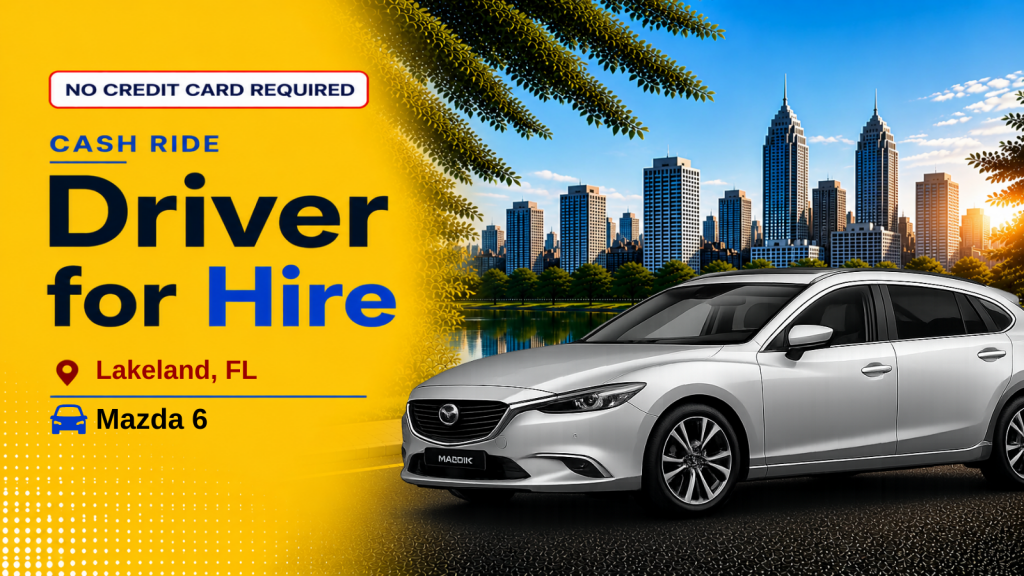 CashRyde Drivers in Ocoee, Florida